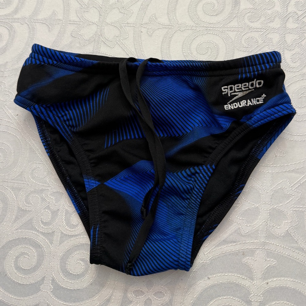 Speedo Endurance + Competituve Swimming Training Briefs Bathing Suit Size 24